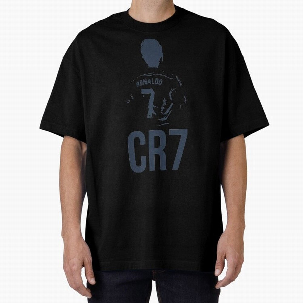 CR7 - Cristiano Ronaldo Oversized T-Shirt Bring Bold Fan Energy to FIFA World Cup 2026 Capturing CR7, Netherlands Energy, Football History, Final Match Energy, Crowd Noise and Once in a Lifetime Moments; Ideal for Passionate Fans Who Love Underdog