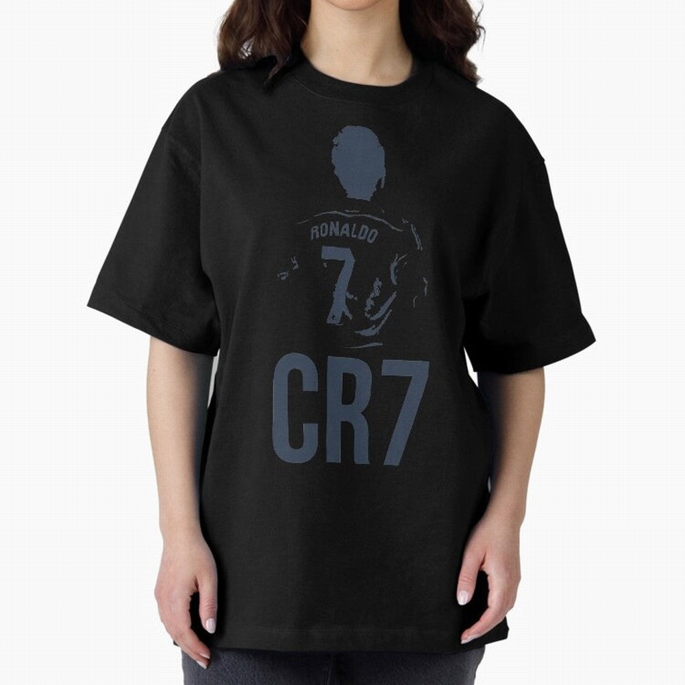 CR7 - Cristiano Ronaldo Oversized T-Shirt Bring Bold Fan Energy to FIFA World Cup 2026 Capturing CR7, Netherlands Energy, Football History, Final Match Energy, Crowd Noise and Once in a Lifetime Moments; Ideal for Passionate Fans Who Love Underdog
