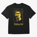 Ronaldo Golden Style Portrait art illustration Oversized T-Shirt Bring Global Tournament Vibes to FIFA World Cup 2026 USA Canada Mexico Connected to Cristiano Ronaldo, Haaland and CR7, France and Portugal Energy, Vintage Soccer Flavor, Modern