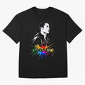 Christiano Ronaldo Focused Oversized T-Shirt Feel the Trophy Chase of Match Day Hype around FIFA World Cup 2026 USA Canada Mexico, CR7 and Messi, England, Retro Football Energy, Iconic Rivalries, Trophy Chase Drama and Stadium Atmosphere; Ideal for