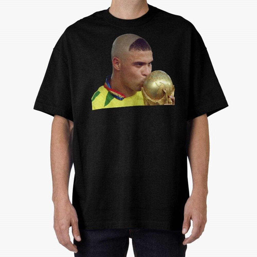 El Fenomeno Oversized T-Shirt Bring Match Day Fire to FIFA World Cup 2026 Group Stage Spirit, Featuring Argentina and Brazil, Mbappe, Match Day Excitement, Supporter Culture, Golden Goals and Global Football Passion; Ideal for Football Dads,