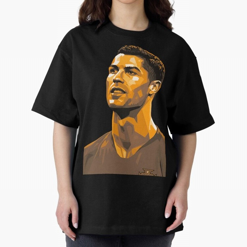 Ronaldo Oversized T-Shirt Step into the FIFA World Cup 2026 USA Canada Mexico Journey through Cristiano Ronaldo Highlights, Portugal Pride, Football Passion, Legendary Performances, Festival Vibes and Supporter Community; Perfect for People Who