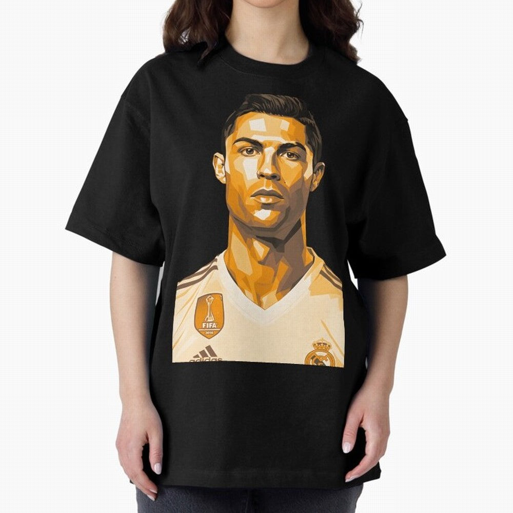 Ronaldo Oversized T-Shirt Remember Iconic Moments from the FIFA World Cup 2026 Group Stage Journey through Cristiano Ronaldo, Haaland and CR7 Highlights, Brazil Pride, Classic Soccer Heritage, Championship Pressure, Fan Loyalty and International