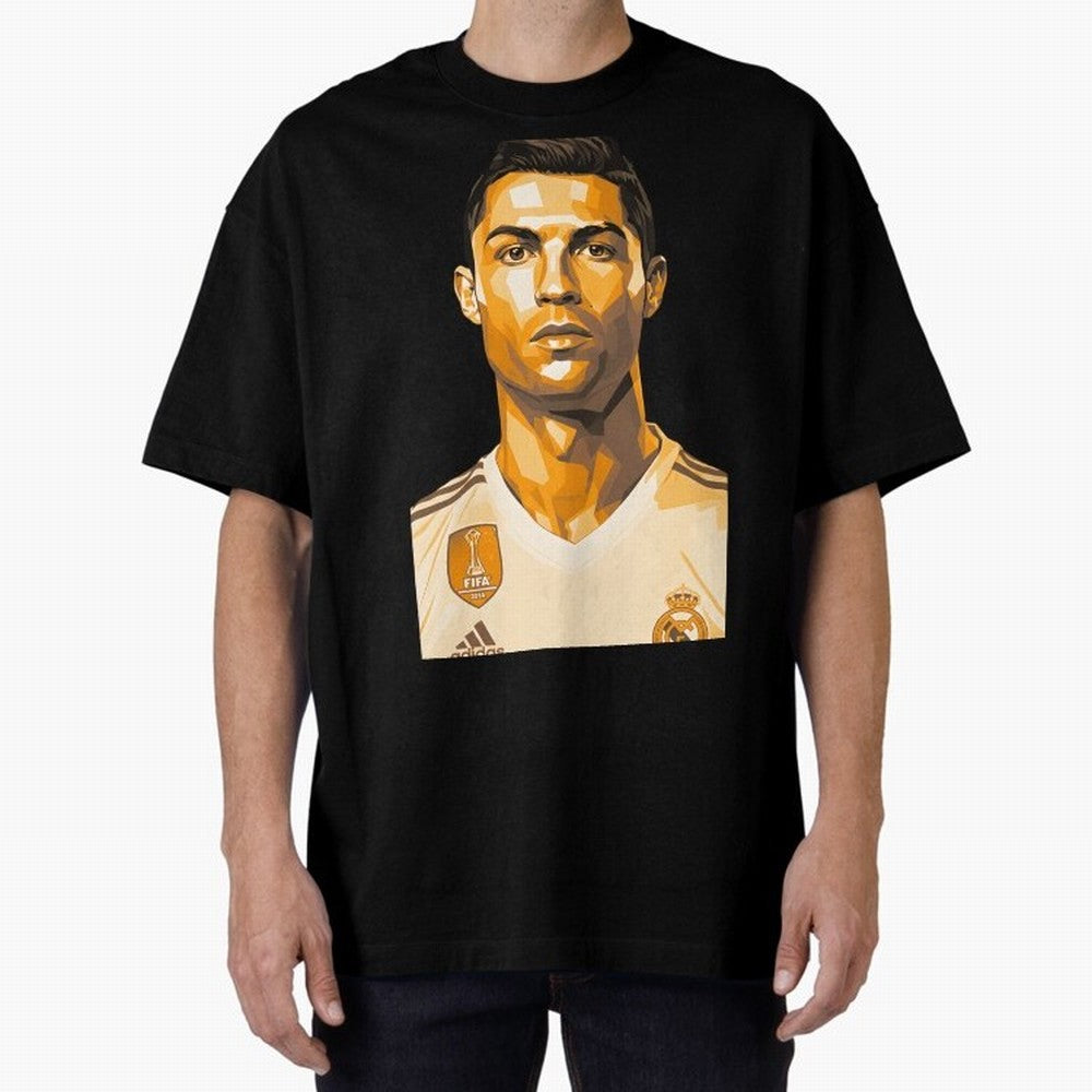 Ronaldo Oversized T-Shirt Remember Iconic Moments from the FIFA World Cup 2026 Group Stage Journey through Cristiano Ronaldo, Haaland and CR7 Highlights, Brazil Pride, Classic Soccer Heritage, Championship Pressure, Fan Loyalty and International