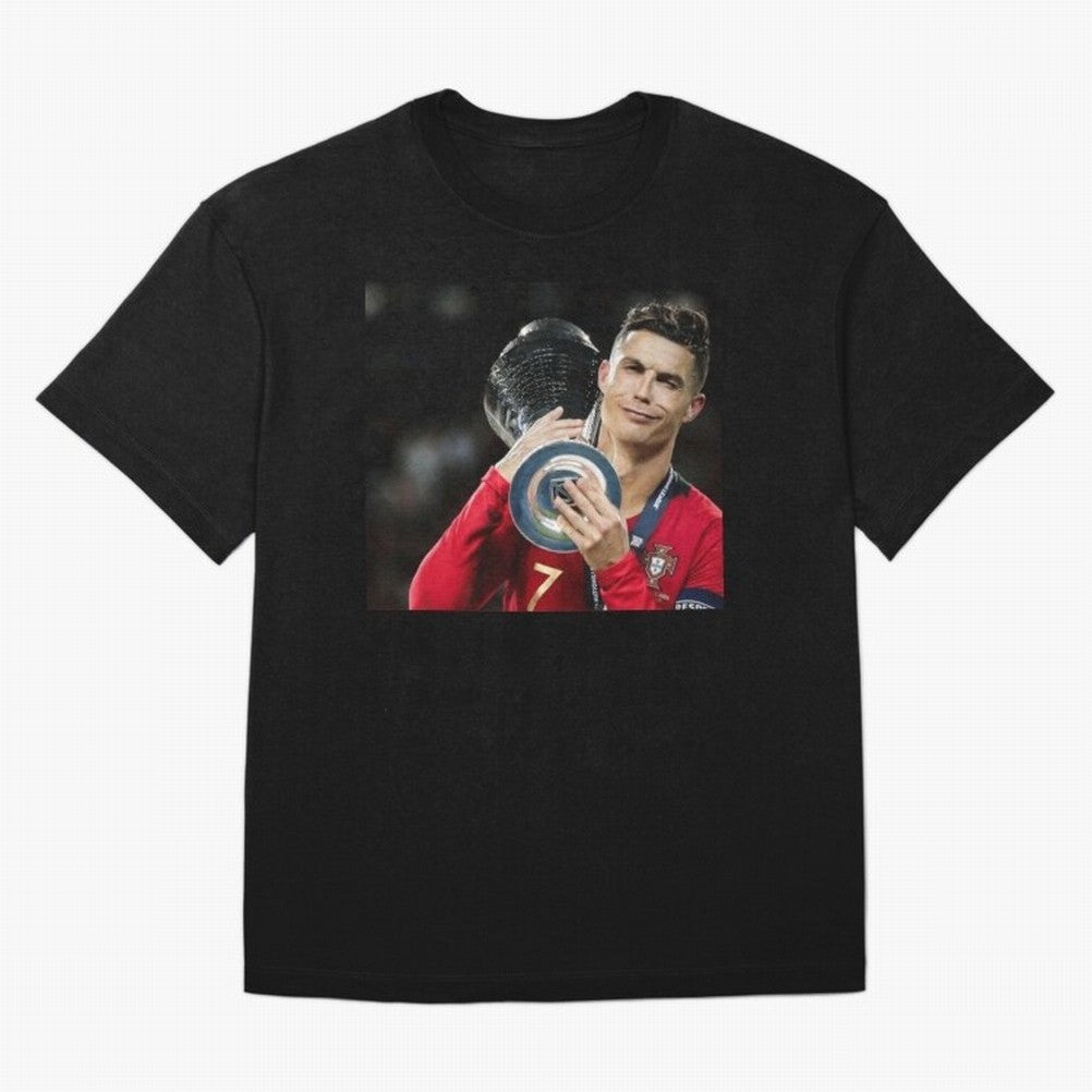 Ronaldo Oversized T-Shirt Celebrate Global Football Passion for FIFA World Cup 2026, with CR7 and Messi, Germany, Global Supporter Spirit, Legendary Goals, National Colors and Tournament Celebration; Great for Supporters Who Love Legendary Players,
