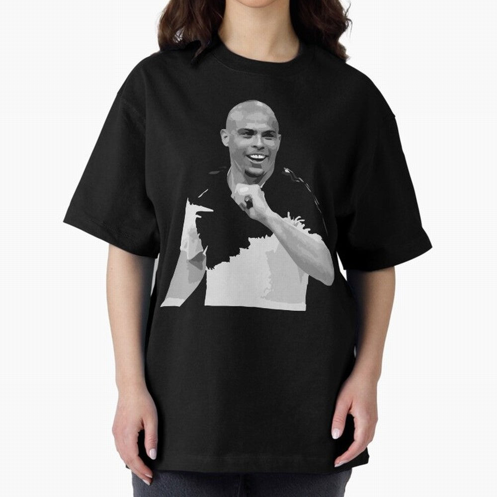 R9 Ronaldo Oversized T-Shirt Build FIFA World Cup 2026 USA Canada Mexico for Fans of Neymar and Netherlands, Bringing Worldwide Fan Energy, Dramatic Goals, Stadium Lights and Championship Celebrations; Created for Match Day Parties, Soccer Gifts,