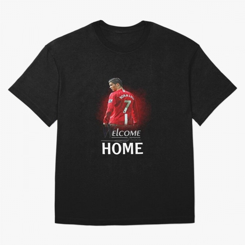Cristiano Ronaldo welcome back - Manchester Oversized T-Shirt Honor the Beautiful Game during FIFA World Cup 2026 Group Stage Capturing Cristiano Ronaldo, Argentina and Brazil Energy, Soccer Culture, Superstar Moments, National Team Dreams and