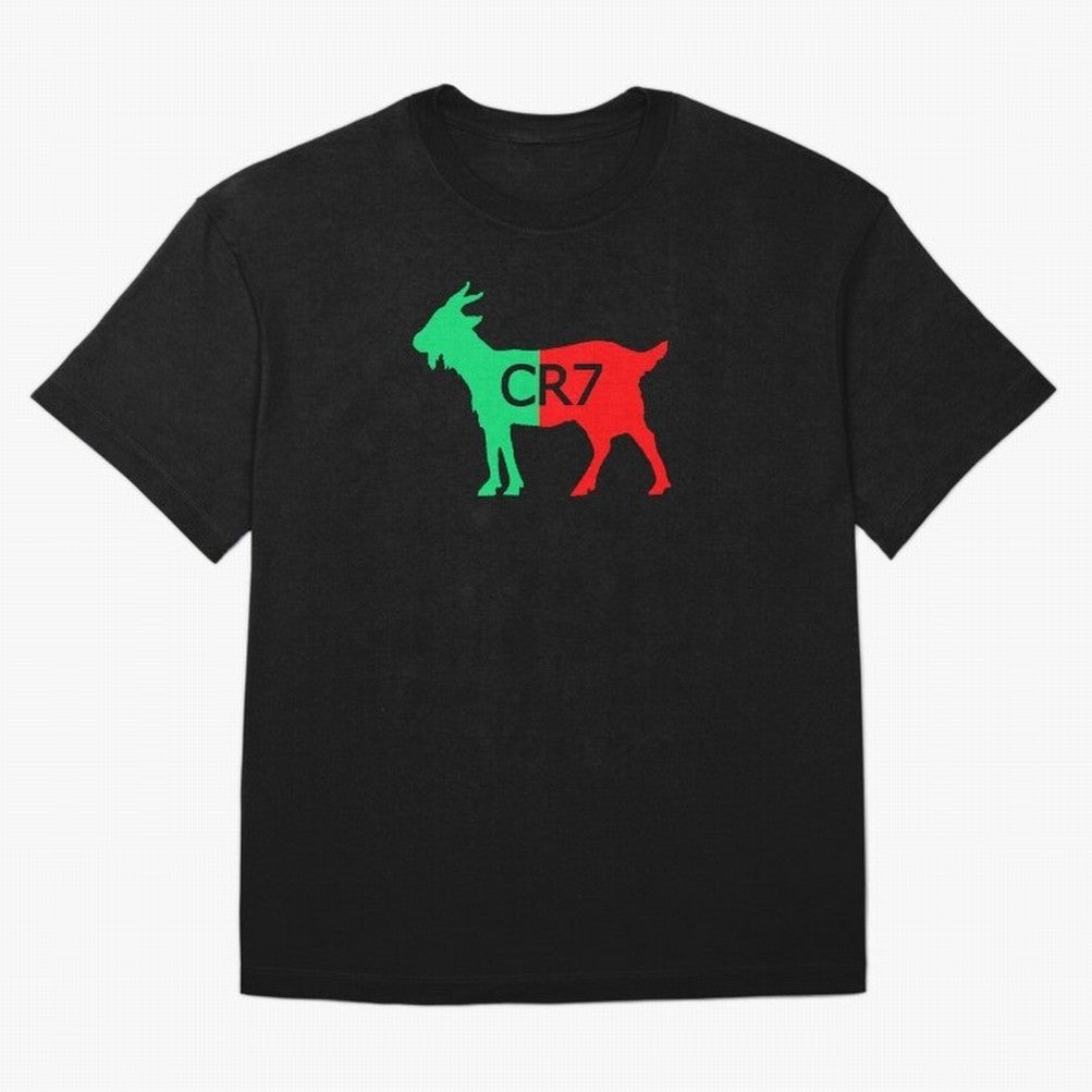 CR7 GOAT Tuga Oversized T-Shirt Represent the Passion of FIFA World Cup 2026 USA Canada Mexico for Fans of CR7 and Argentina, Bringing Game Day Rituals, Football Legends, Country Pride and the Road to the Final; Created for Match Day Parties,