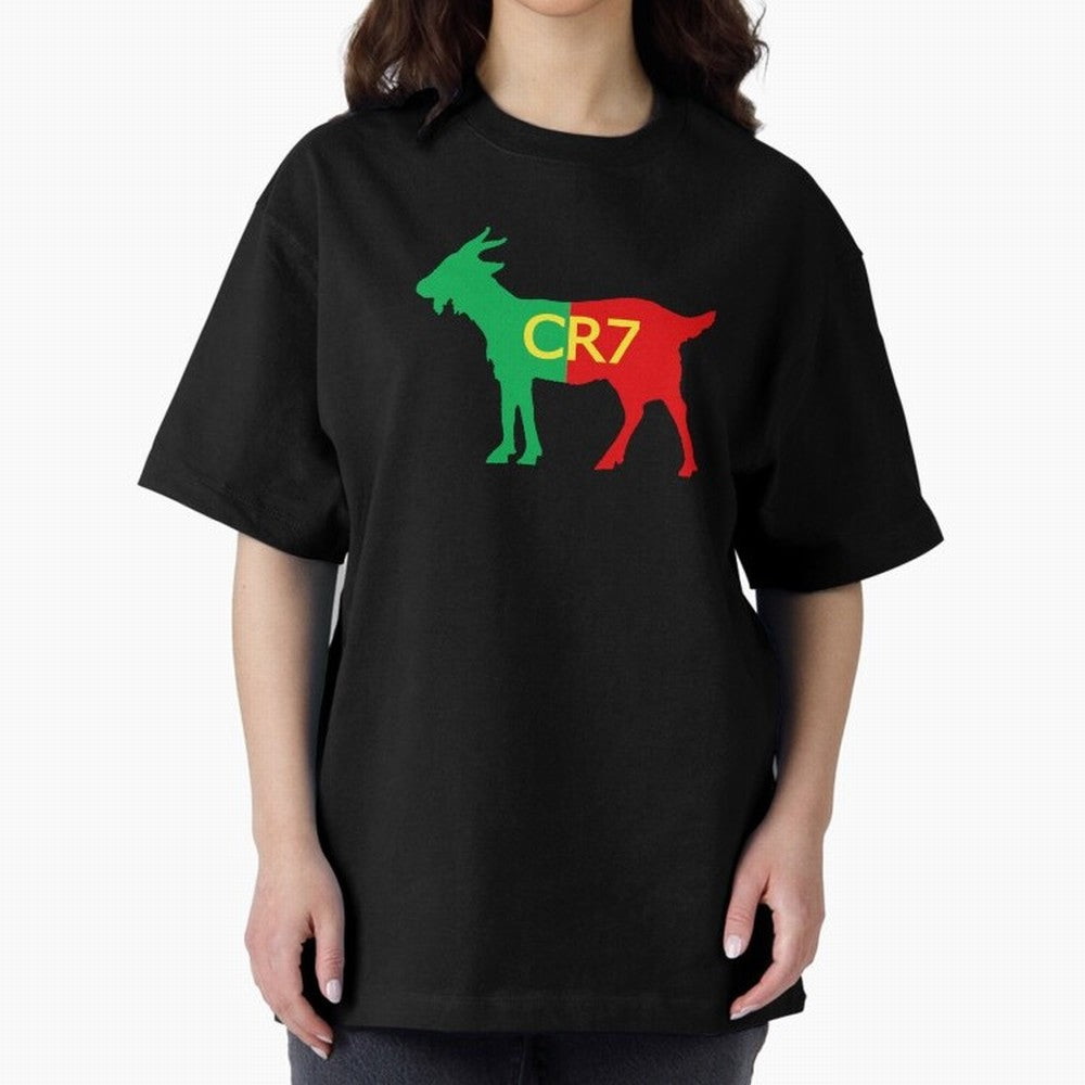 CR7 GOAT Tuga 3 Oversized T-Shirt Remember FIFA World Cup 2026 USA Canada Mexico Spirit, Built around England and Germany, Neymar, Haaland and Cristiano Ronaldo, Championship Spirit, Famous Goals, Roaring Crowds and International Football Unity;
