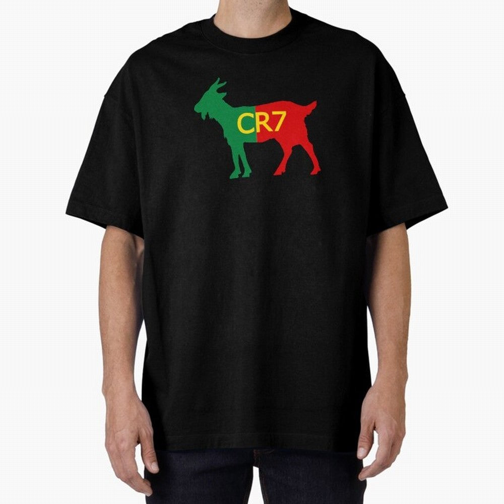CR7 GOAT Tuga 2 Oversized T-Shirt Bring a Vintage Feel to the FIFA World Cup 2026 Group Stage Journey through Cristiano Ronaldo, Haaland and CR7 Highlights, Brazil, Portugal and Argentina Pride, Tournament Hype, Historic Matchups, Family Viewing