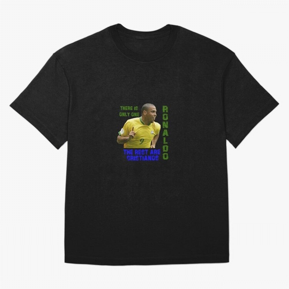 There is only one Ronaldo, the rest are Cristianos - Ronaldo Football Meme Oversized T-Shirt Celebrate the Magic of FIFA World Cup 2026 Group Stage for Fans of Cristiano Ronaldo and Argentina, France and Brazil, Bringing Tournament Hype, Historic