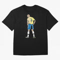 RONALDO NAZARIO 9 Oversized T-Shirt Show Match Day Excitement for Match Day Hype around FIFA World Cup 2026, Mbappe, Argentina and Brazil, Soccer Culture, Superstar Moments, National Team Dreams and Competitive Fire; Perfect for People Who Love