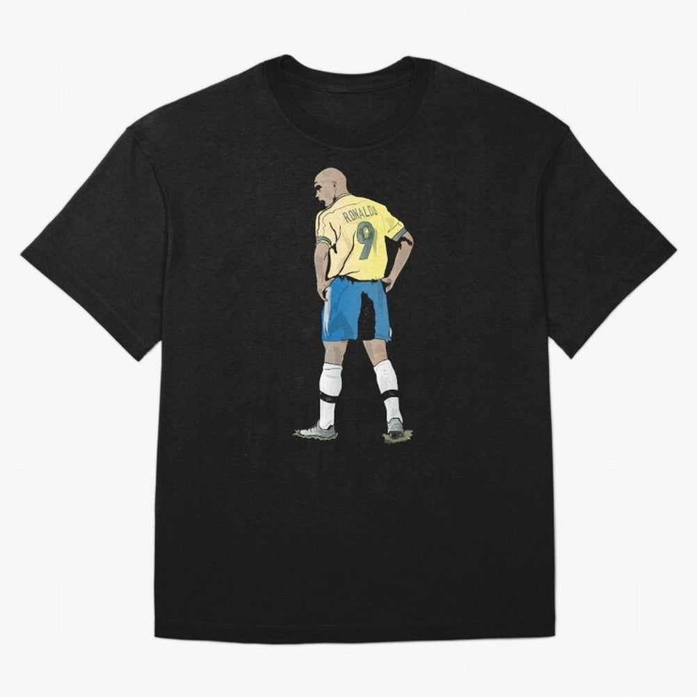 RONALDO NAZARIO 9 Oversized T-Shirt Show Match Day Excitement for Match Day Hype around FIFA World Cup 2026, Mbappe, Argentina and Brazil, Soccer Culture, Superstar Moments, National Team Dreams and Competitive Fire; Perfect for People Who Love