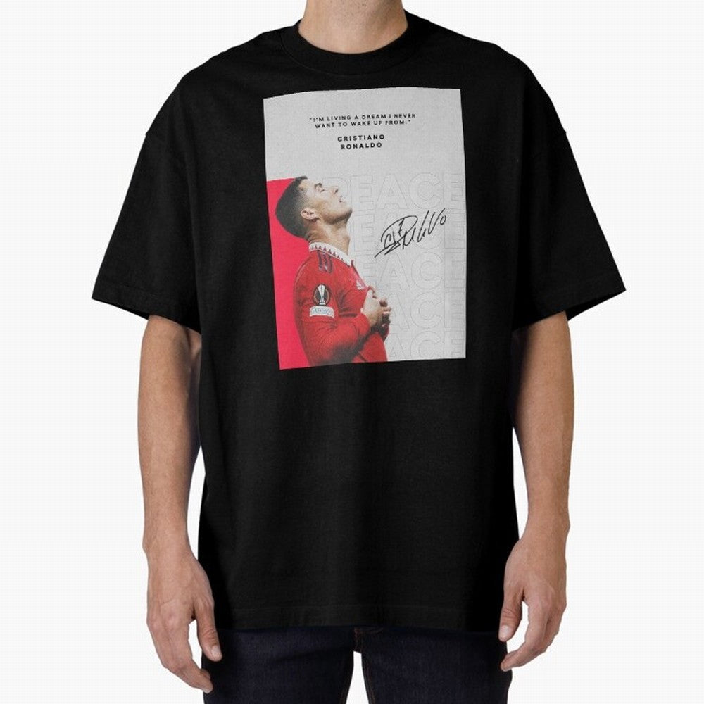 PEACE OF MIND Oversized T-Shirt Follow the Final Road of the FIFA World Cup 2026 USA Canada Mexico Journey through Messi, Neymar and Mbappe Highlights, Portugal Pride, Football History, Final Match Energy, Crowd Noise and Once in a Lifetime