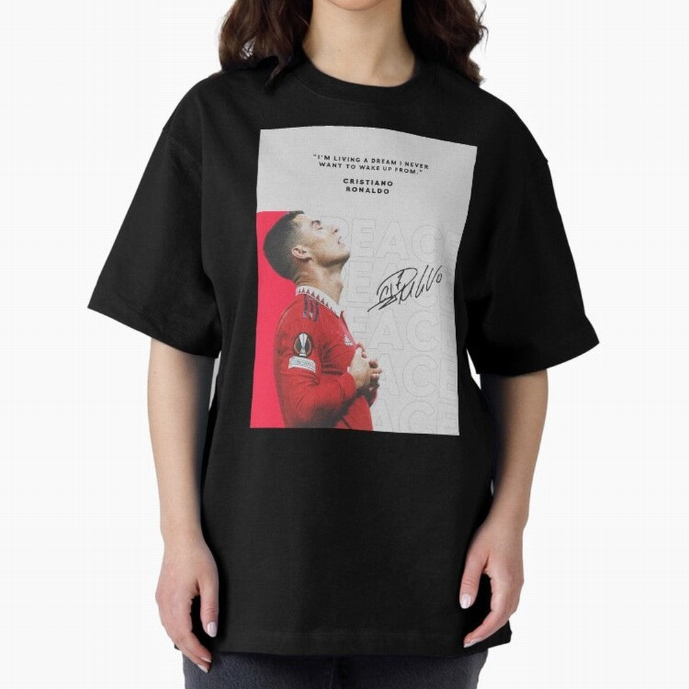 PEACE OF MIND Oversized T-Shirt Follow the Final Road of the FIFA World Cup 2026 USA Canada Mexico Journey through Messi, Neymar and Mbappe Highlights, Portugal Pride, Football History, Final Match Energy, Crowd Noise and Once in a Lifetime