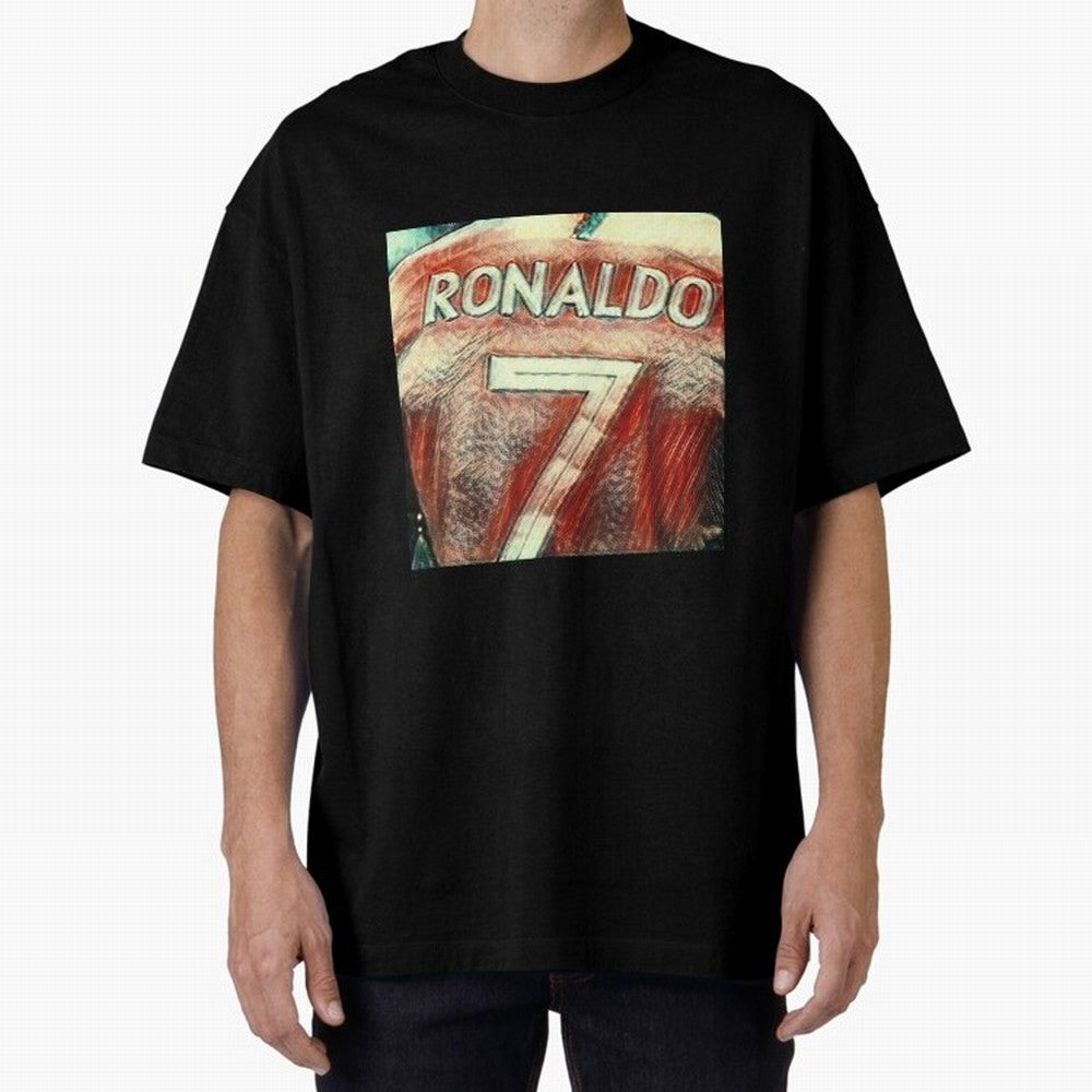 CR7 Oversized T-Shirt Live for the Drama of FIFA World Cup 2026 USA Canada Mexico Spirit, with Brazil, Portugal and Argentina, Neymar, Haaland and Cristiano Ronaldo, Stadium Memories, Football Loyalty, International Chants and Championship