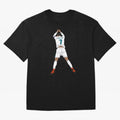 Cristiano Ronaldo Iconic Celebration Oversized T-Shirt Step into Global Football Passion for FIFA World Cup 2026 USA Canada Mexico, Filled with Messi, Neymar and Mbappe, Spain, Football History, Final Match Energy, Crowd Noise and Once in a