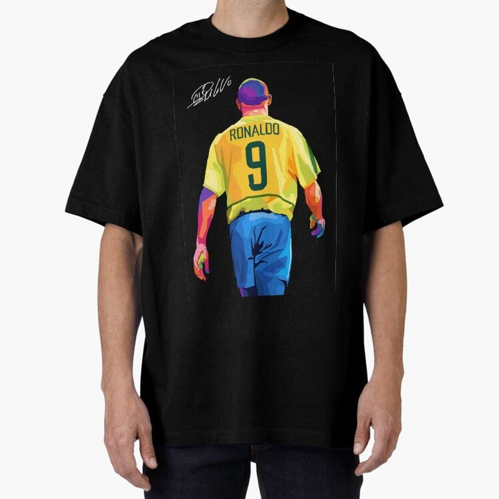 Ronaldo Nazario Oversized T-Shirt Bring World Football Passion into FIFA World Cup 2026 Group Stage Spirit, Capturing England, France and Netherlands, Neymar, Haaland and Cristiano Ronaldo, Soccer Culture, Superstar Moments, National Team Dreams