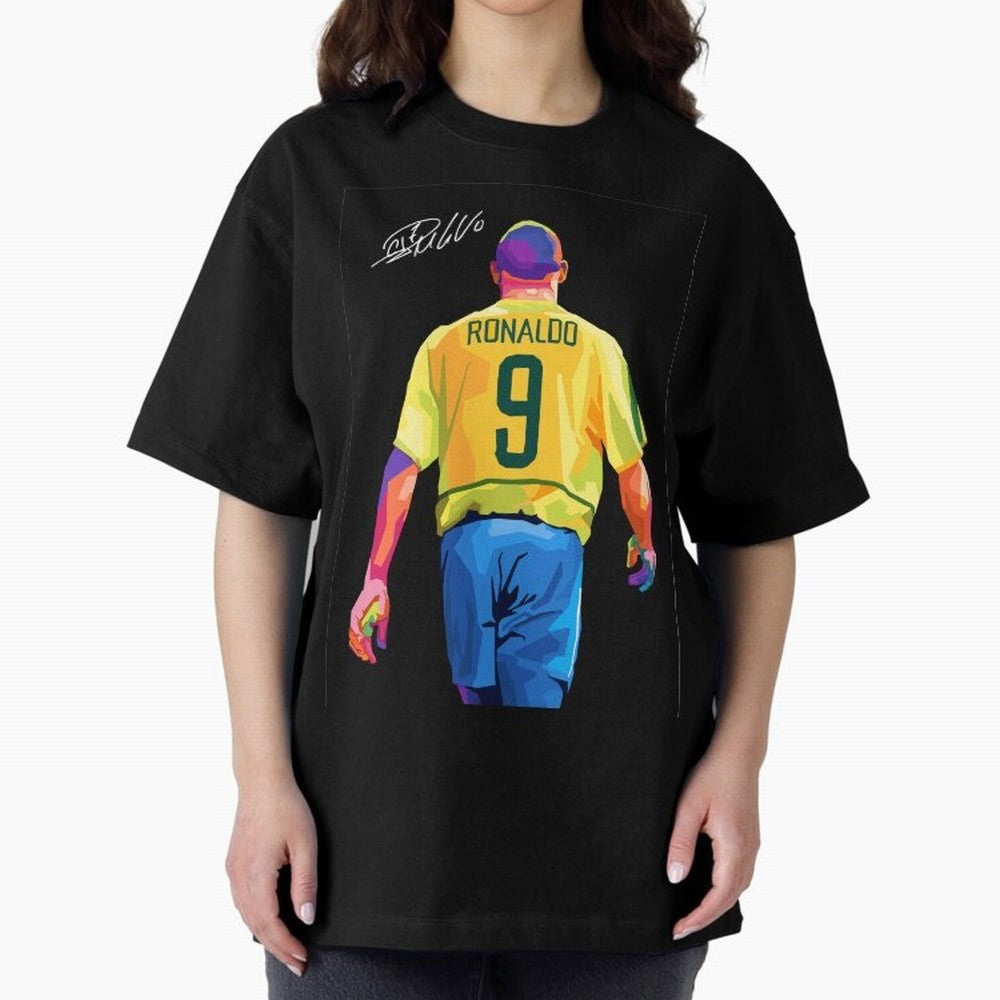 Ronaldo Nazario Oversized T-Shirt Bring World Football Passion into FIFA World Cup 2026 Group Stage Spirit, Capturing England, France and Netherlands, Neymar, Haaland and Cristiano Ronaldo, Soccer Culture, Superstar Moments, National Team Dreams