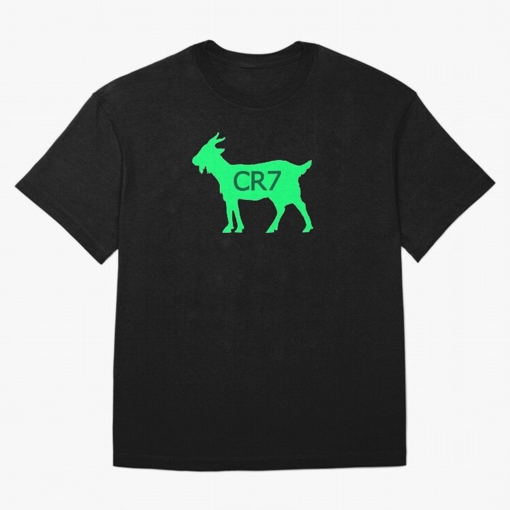 CR7 GOAT Saudi Arabia Green Oversized T-Shirt Cheer for FIFA World Cup 2026 with CR7, England, France and Netherlands Energy, Stadium Chants, National Pride, Trophy Dreams and Unforgettable Football Memories; Great for Supporters Who Love Legendary