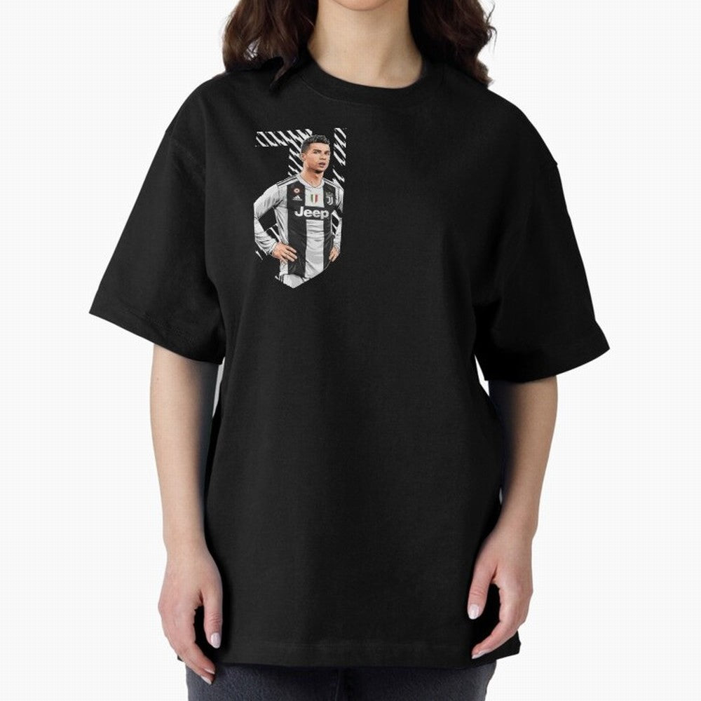 Ronaldo Oversized T-Shirt Represent the Passion of Match Day Hype around FIFA World Cup 2026, Haaland and Mbappe, Argentina, France and Brazil, Soccer Culture, Superstar Moments, National Team Dreams and Competitive Fire; Made for Die Hard
