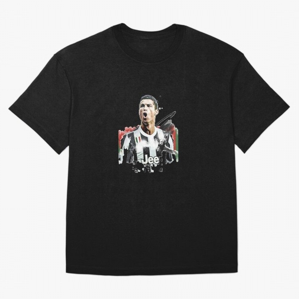 Ronaldo Oversized T-Shirt Cheer through Every Moment of Global Football Passion for FIFA World Cup 2026 Group Stage, Capturing Messi, England, France and Netherlands, Worldwide Fan Energy, Dramatic Goals, Stadium Lights and Championship