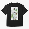 Ronaldo Oversized T-Shirt Stand Proud for FIFA World Cup 2026 Group Stage Connected to Messi and Cristiano Ronaldo, France and Portugal Energy, Vintage Soccer Flavor, Modern Football Stars, National Flags and Final Night Emotion; Great for