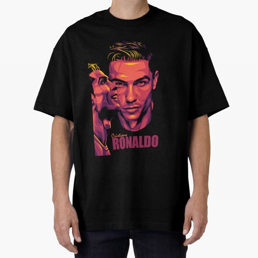 Cristiano Ronaldo Glow in the Dark Oversized T-Shirt Bring Supporter Culture to FIFA World Cup 2026 Group Stage Spirit, Featuring Argentina and Brazil, Cristiano Ronaldo, Haaland and CR7, Retro Football Energy, Iconic Rivalries, Trophy Chase Drama