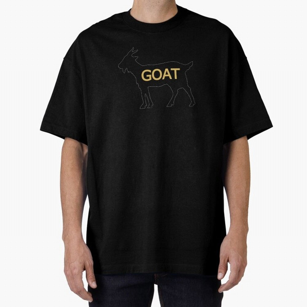 GOAT Alt Gold Oversized T-Shirt Relive the Noise and Pride of the FIFA World Cup 2026 USA Canada Mexico Journey through Cristiano Ronaldo Highlights, Netherlands Pride, Sports Nostalgia, International Competition, Famous Players and Unforgettable