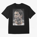 Cristiano Ronaldo Oversized T-Shirt Elevate Match Day Hype around FIFA World Cup 2026, CR7 and Messi, Germany, Retro Football Energy, Iconic Rivalries, Trophy Chase Drama and Stadium Atmosphere; Perfect for Supporters Who Want Bold Football Energy,