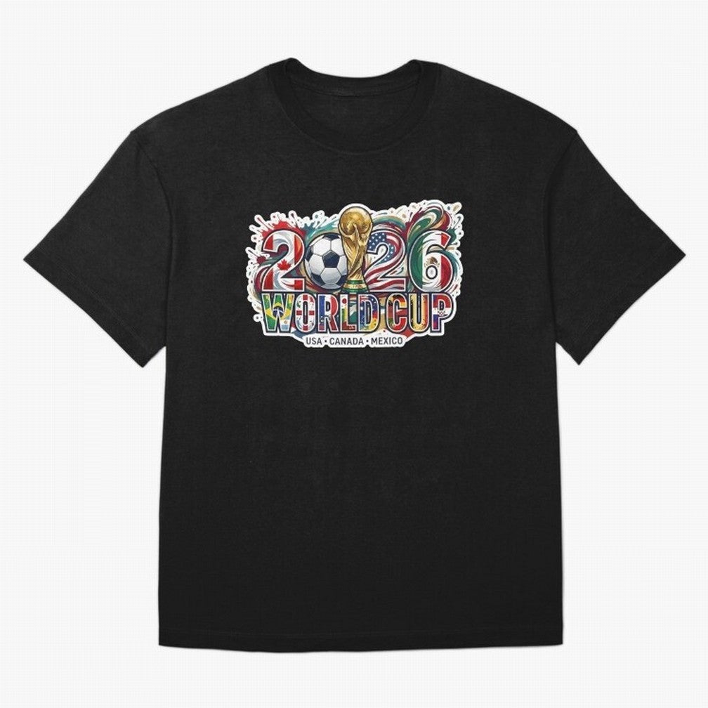 2026 World Cup International Futbol Football Soccer USA Canada Mexico Oversized T-Shirt Feel the Trophy Chase of Global Football Passion for FIFA World Cup 2026 USA Canada Mexico, Capturing CR7 and Messi, Argentina, Game Day Rituals, Football