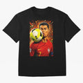 Legendary shot Oversized T-Shirt Fuel the Hype around FIFA World Cup 2026 Group Stage Spirit, with England, France and Netherlands, Cristiano Ronaldo, Goal Celebration Energy, Supporter Heritage, Football Icons and Worldwide Tournament Joy; Created