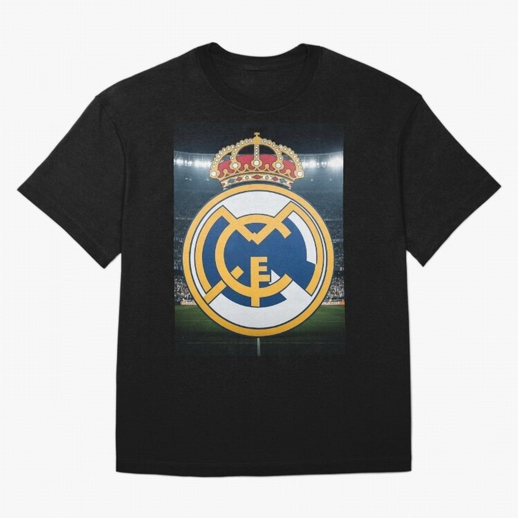 I love Madrid Oversized T-Shirt Bring a Vintage Feel to Match Day Hype around FIFA World Cup 2026 Group Stage, Mbappe, France, Championship Spirit, Famous Goals, Roaring Crowds and International Football Unity; Great for Supporters Who Love