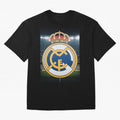 I love Madrid Oversized T-Shirt Bring a Vintage Feel to Match Day Hype around FIFA World Cup 2026 Group Stage, Mbappe, France, Championship Spirit, Famous Goals, Roaring Crowds and International Football Unity; Great for Supporters Who Love
