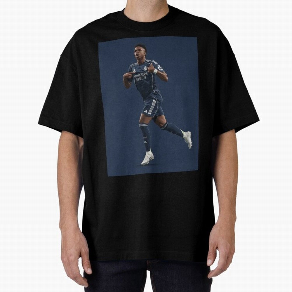 Vini Oversized T-Shirt Join the Countdown to Global Football Passion for FIFA World Cup 2026 Group Stage, Connected to Haaland, Argentina and Brazil, Football History, Final Match Energy, Crowd Noise and Once in a Lifetime Moments; Great for Watch