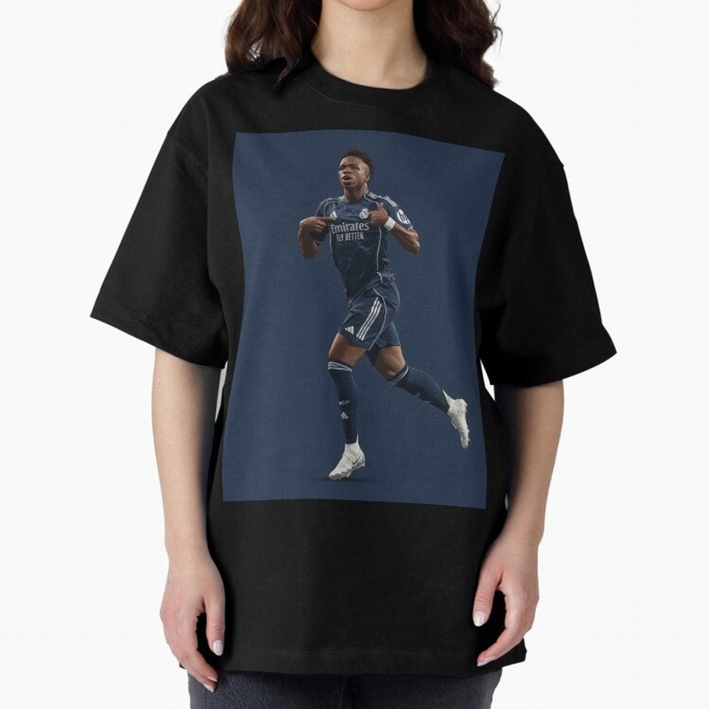 Vini Oversized T-Shirt Join the Countdown to Global Football Passion for FIFA World Cup 2026 Group Stage, Connected to Haaland, Argentina and Brazil, Football History, Final Match Energy, Crowd Noise and Once in a Lifetime Moments; Great for Watch