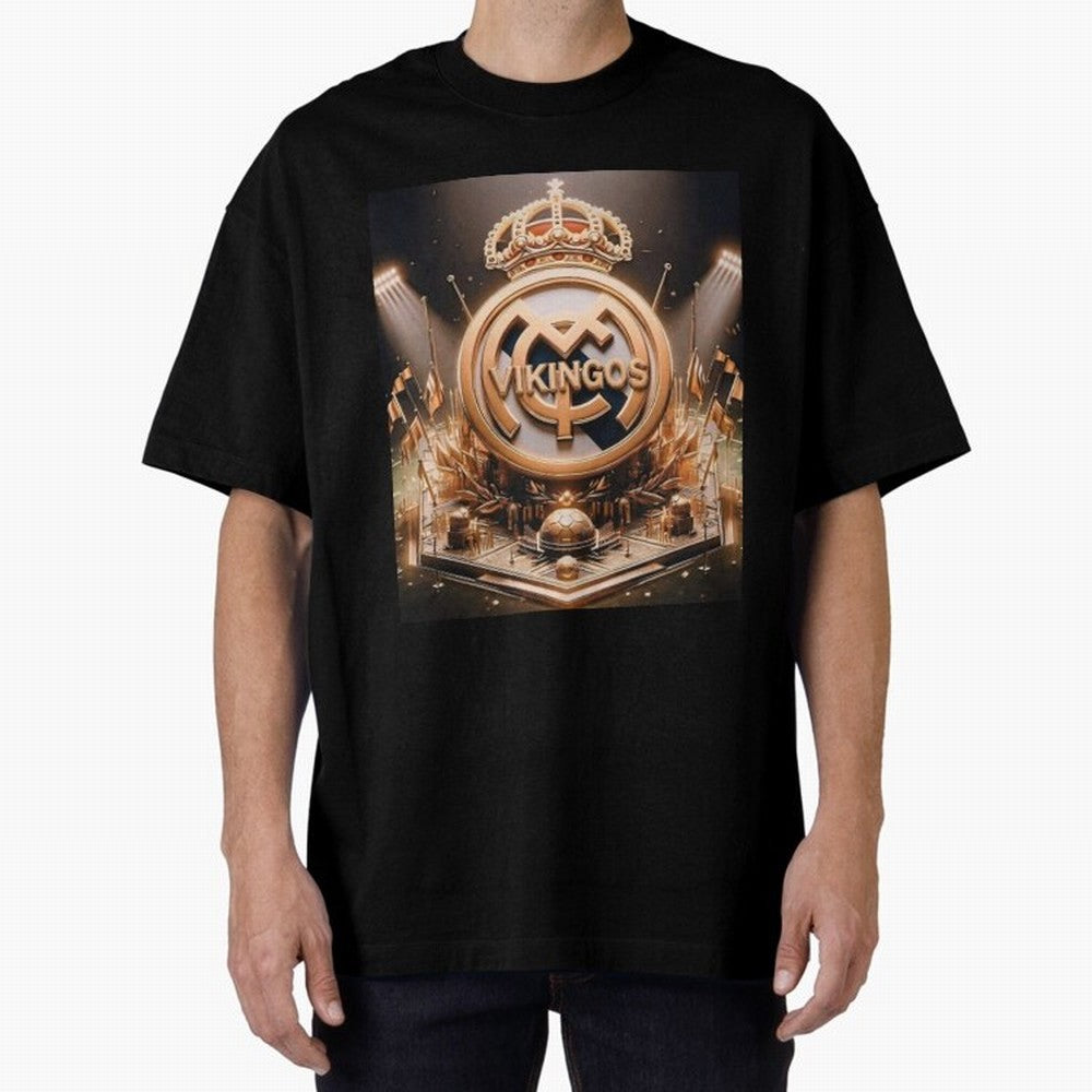 Vikings Oversized T-Shirt Step into FIFA World Cup 2026 USA Canada Mexico for Fans of Mbappe and Neymar and Netherlands, Bringing Football History, Final Match Energy, Crowd Noise and Once in a Lifetime Moments; Perfect for Fans, Collectors, Family
