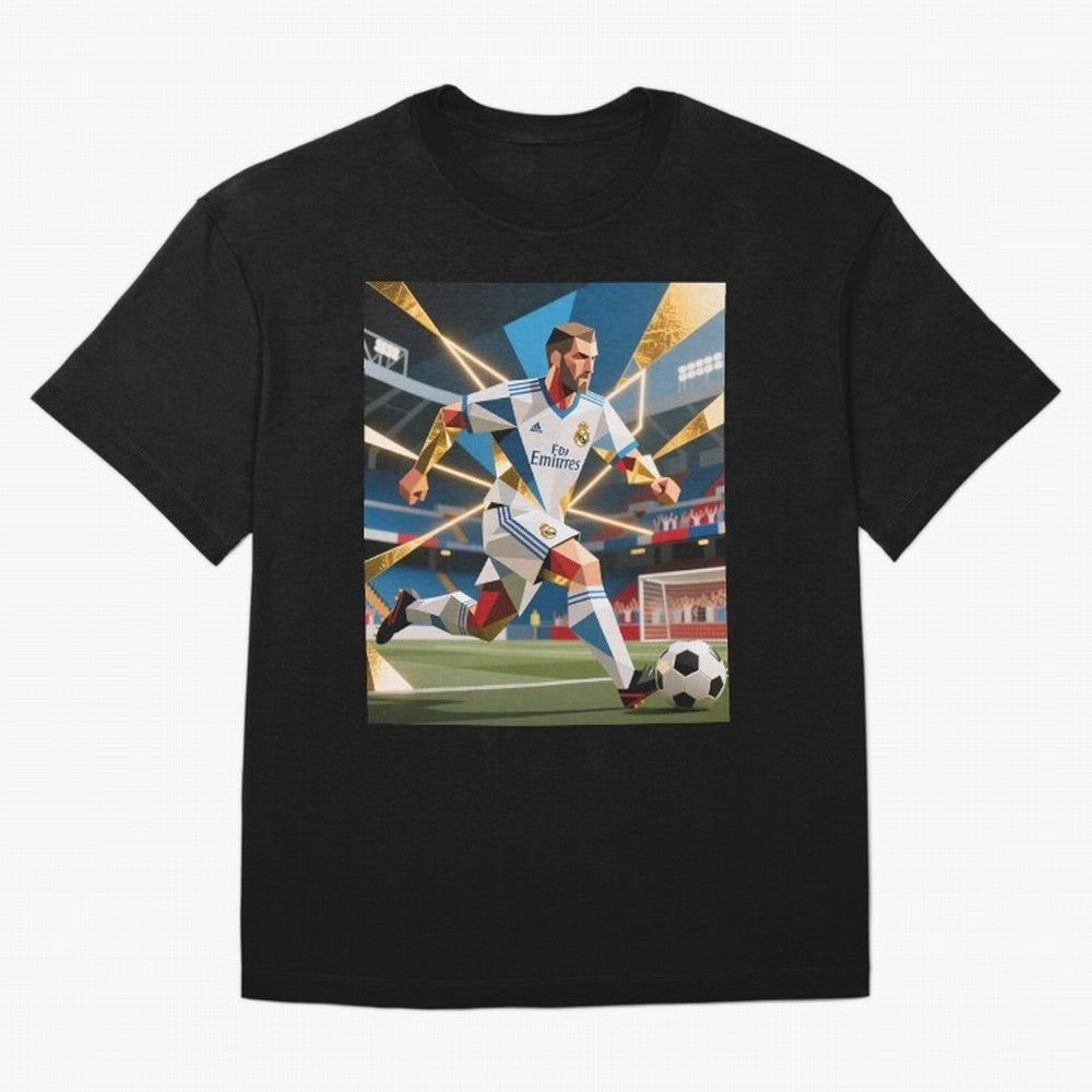 Madridistas Oversized T-Shirt Celebrate the Biggest Stage of FIFA World Cup 2026 USA Canada Mexico for Fans of Cristiano Ronaldo and France and Portugal, Bringing Worldwide Fan Energy, Dramatic Goals, Stadium Lights and Championship Celebrations;