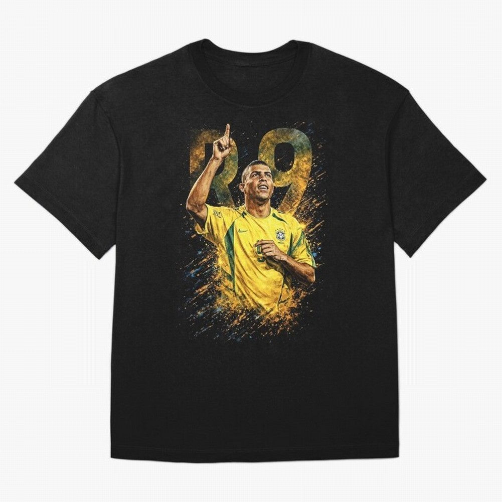R9 Ronaldo Football Legend Oversized T-Shirt Bring Match Day Fire to FIFA World Cup 2026 Spirit, Celebrating Argentina, Cristiano Ronaldo, Soccer Culture, Superstar Moments, National Team Dreams and Competitive Fire; Great for Supporters Who Love