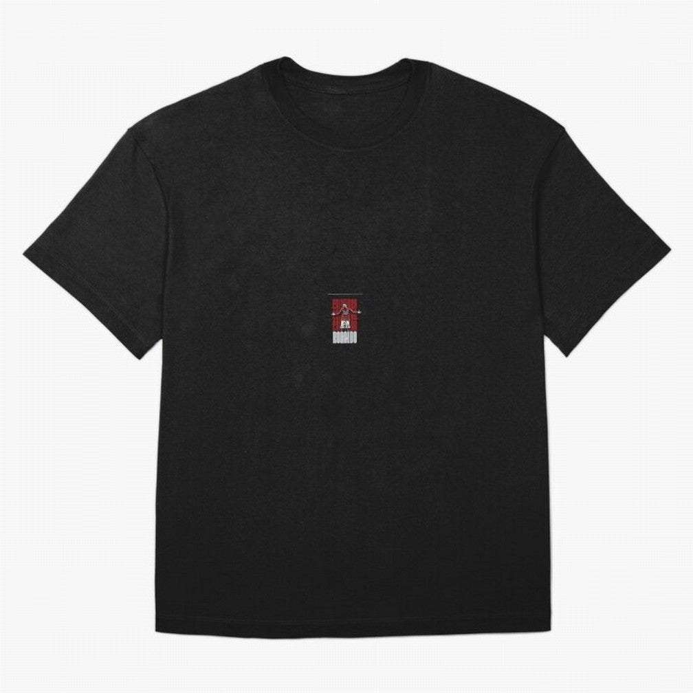 Ronaldo sticker Oversized T-Shirt Keep Football History Alive during Global Football Passion for FIFA World Cup 2026 Group Stage, Highlighting Cristiano Ronaldo, Haaland and CR7, Argentina, Goal Celebration Energy, Supporter Heritage, Football