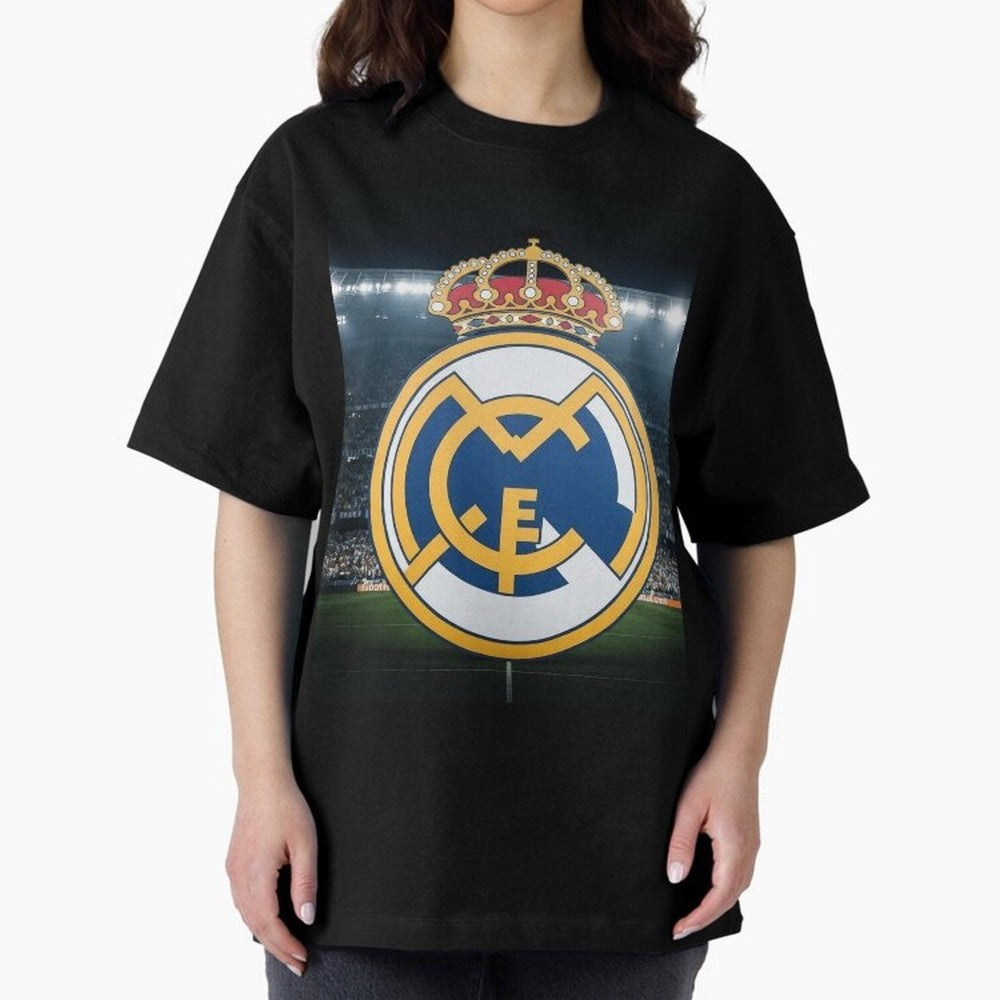 The Madridista Vikings Oversized T-Shirt Keep the Match Day Mood of FIFA World Cup 2026 USA Canada Mexico Spirit, Built around Argentina, Messi, CR7 and Mbappe, Goal Celebration Energy, Supporter Heritage, Football Icons and Worldwide Tournament