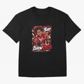 I Show Speed SUI Anime poster | Hype art Red Black Streewear Oversized T-Shirt Celebrate the Stars of Global Football Passion for FIFA World Cup 2026, Filled with CR7 and Messi, England, France and Netherlands, Supporter Pride, Iconic Celebrations,