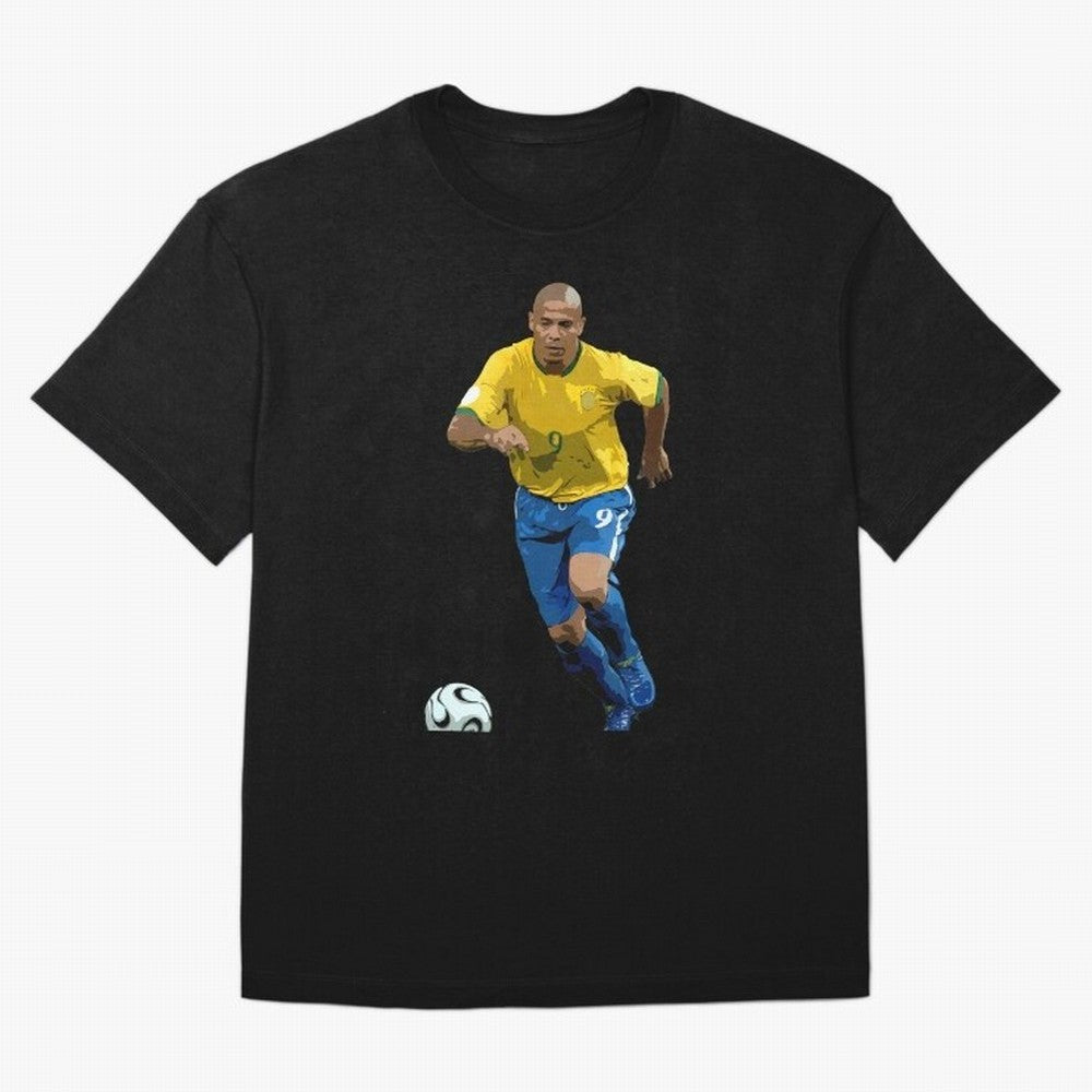 Ronaldo Nazario Oversized T-Shirt Keep Football History Alive during FIFA World Cup 2026 Group Stage Built around Mbappe and Neymar, Argentina, France and Brazil Energy, Retro Football Energy, Iconic Rivalries, Trophy Chase Drama and Stadium