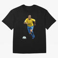 Ronaldo Nazario Oversized T-Shirt Keep Football History Alive during FIFA World Cup 2026 Group Stage Built around Mbappe and Neymar, Argentina, France and Brazil Energy, Retro Football Energy, Iconic Rivalries, Trophy Chase Drama and Stadium