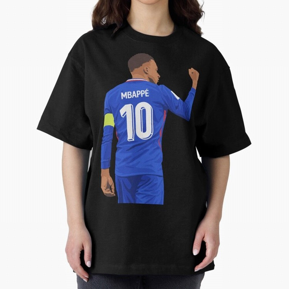Kylian Mbappe France Oversized T-Shirt Make the Season About Match Day Hype around FIFA World Cup 2026 USA Canada Mexico, Haaland, France, Sports Nostalgia, International Competition, Famous Players and Unforgettable Victories; Ideal for Passionate