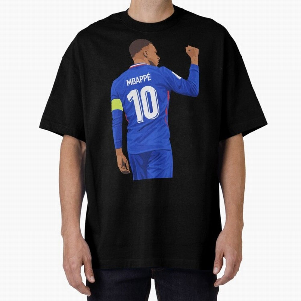 Kylian Mbappe France Oversized T-Shirt Make the Season About Match Day Hype around FIFA World Cup 2026 USA Canada Mexico, Haaland, France, Sports Nostalgia, International Competition, Famous Players and Unforgettable Victories; Ideal for Passionate