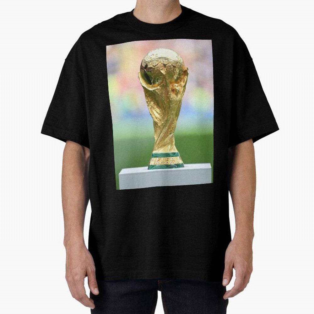 World CUP. Oversized T-Shirt Relive Legendary Nights from FIFA World Cup 2026 Spirit, Connected to Brazil, Haaland, Football Festival Excitement, Trophy Ambitions, Country Rivalries and Star Player Buzz; Made for Die Hard Supporters, Soccer Lovers,
