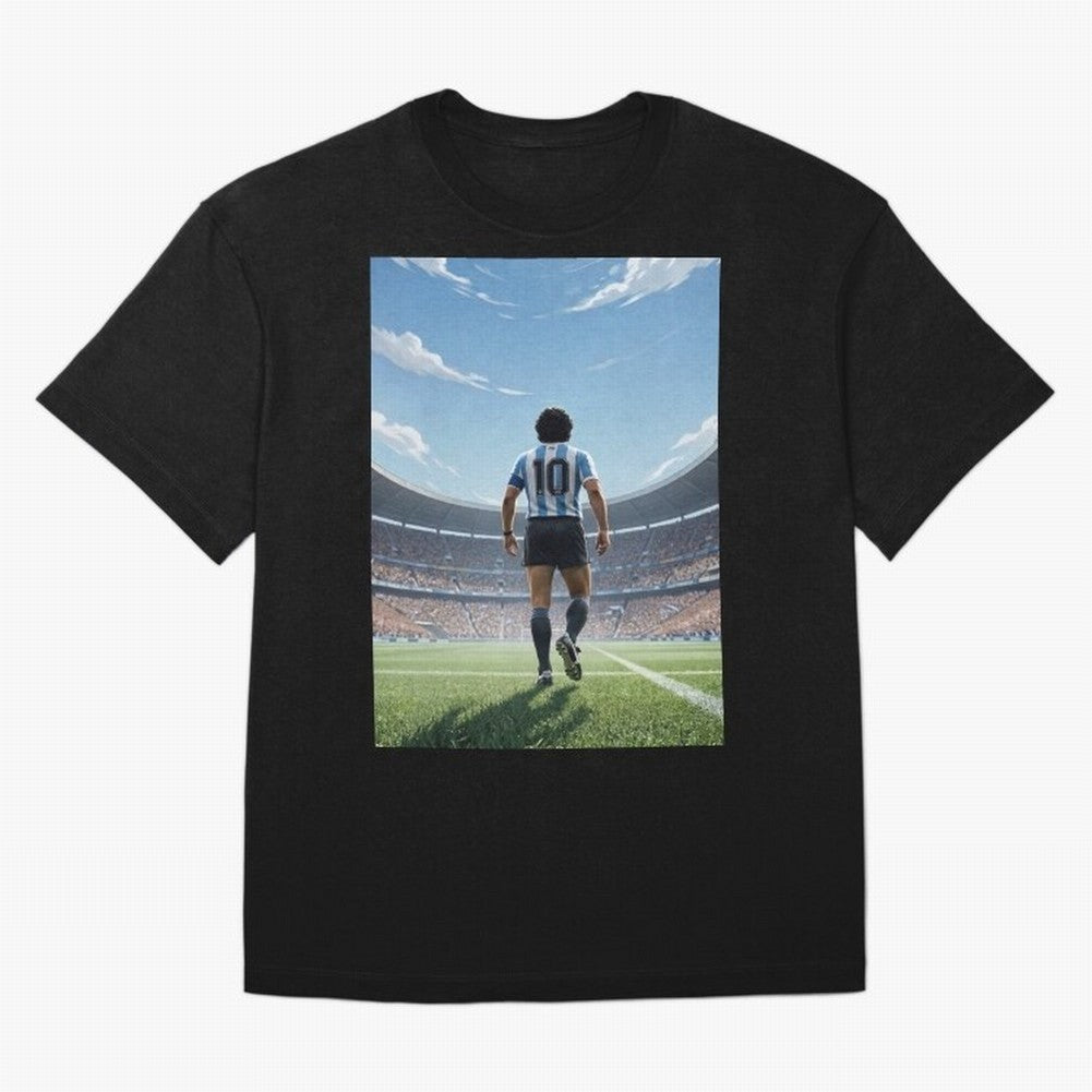 Diego Maradona Oversized T-Shirt Live for the Drama of FIFA World Cup 2026 Spirit, Filled with France and Portugal, Messi, Neymar and Mbappe, Soccer Culture, Superstar Moments, National Team Dreams and Competitive Fire; Ideal for Fans Who Follow