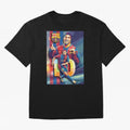 Ronaldinho Oversized T-Shirt Bring Match Day Fire to FIFA World Cup 2026 for Fans of Neymar and Netherlands, Bringing Game Day Rituals, Football Legends, Country Pride and the Road to the Final; Ideal for Fans Who Follow Messi, Cristiano Ronaldo,