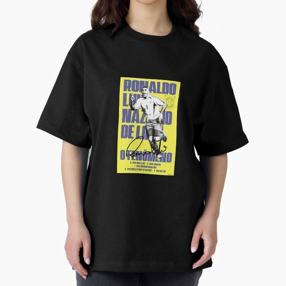 R9 Ronaldo Nazario Oversized T-Shirt Celebrate the Next Chapter of FIFA World Cup 2026 Group Stage Centered on Messi, CR7 and Mbappe, Netherlands Energy, Game Day Rituals, Football Legends, Country Pride and the Road to the Final; Perfect for